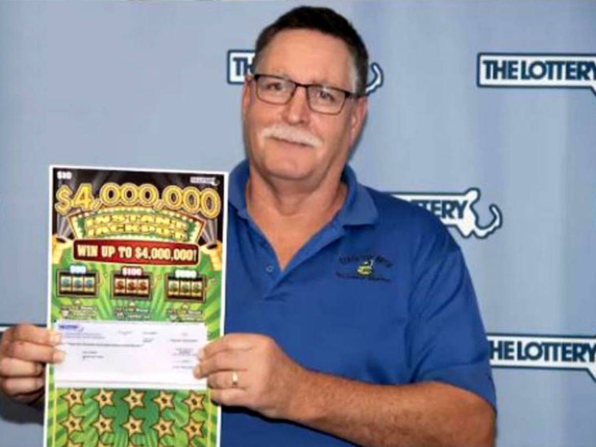 Foto: Rolf Rhodes también ganó 4 millones con un rasca y gana (Foto: Lotería de Massachusetts)