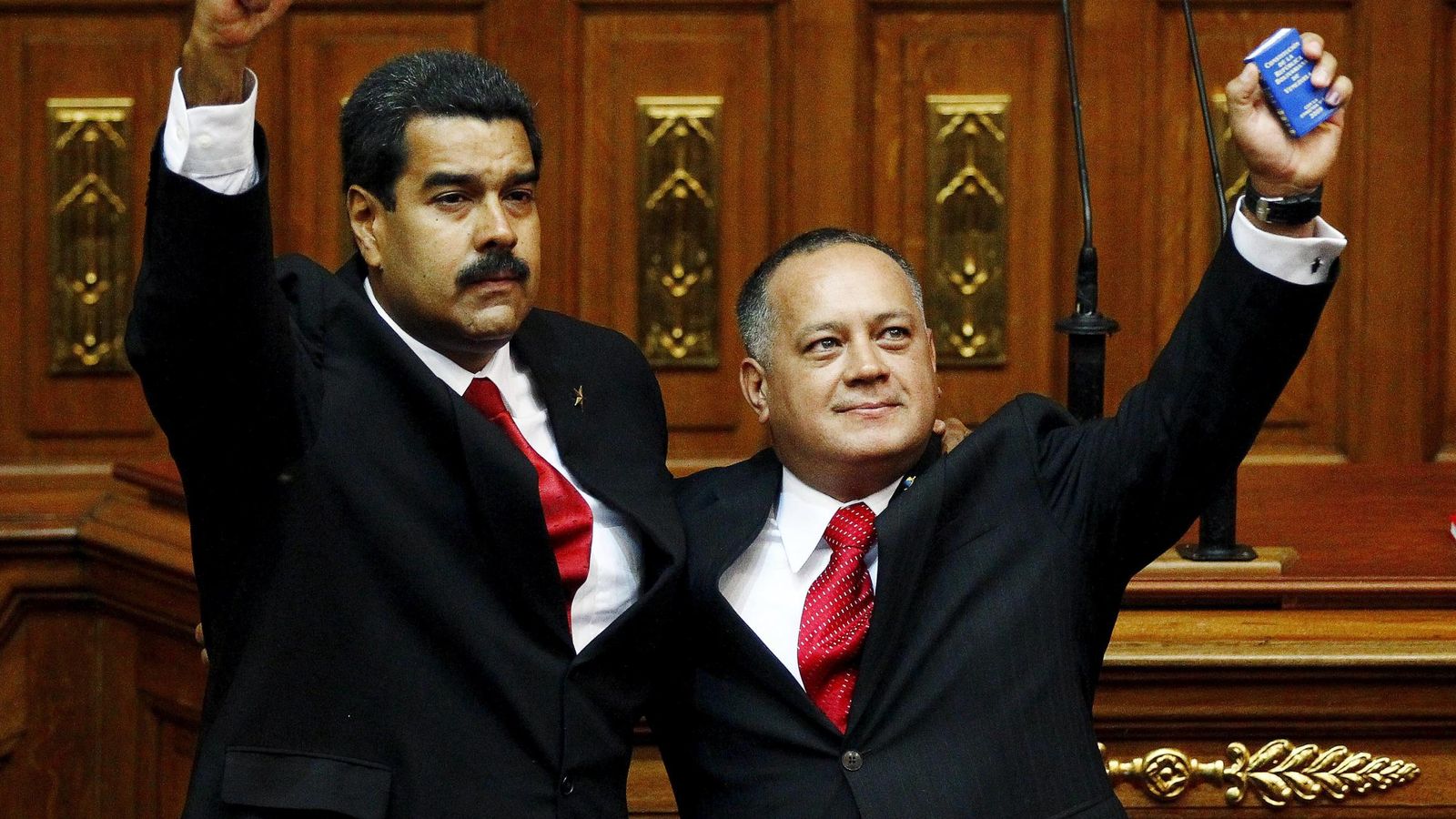 Foto: Nicolás Maduro y Diosdado Cabello en una imagen de archivo. (Efe)