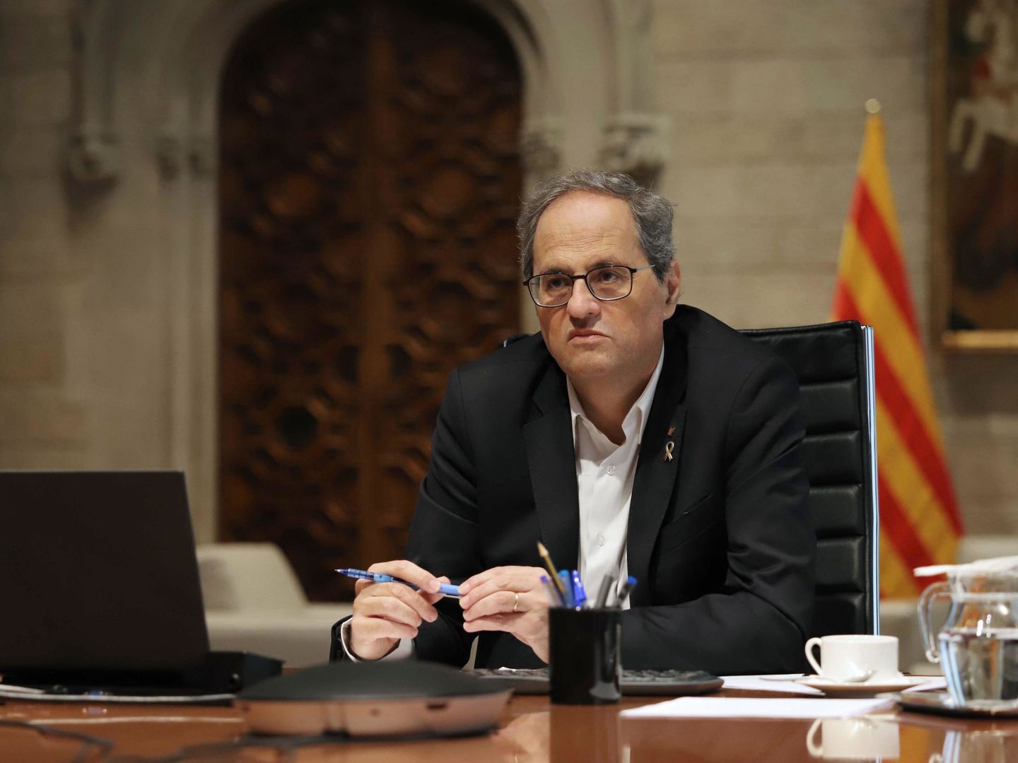 El 'president' de la Generalitat, Quim Torra. (EFE)
