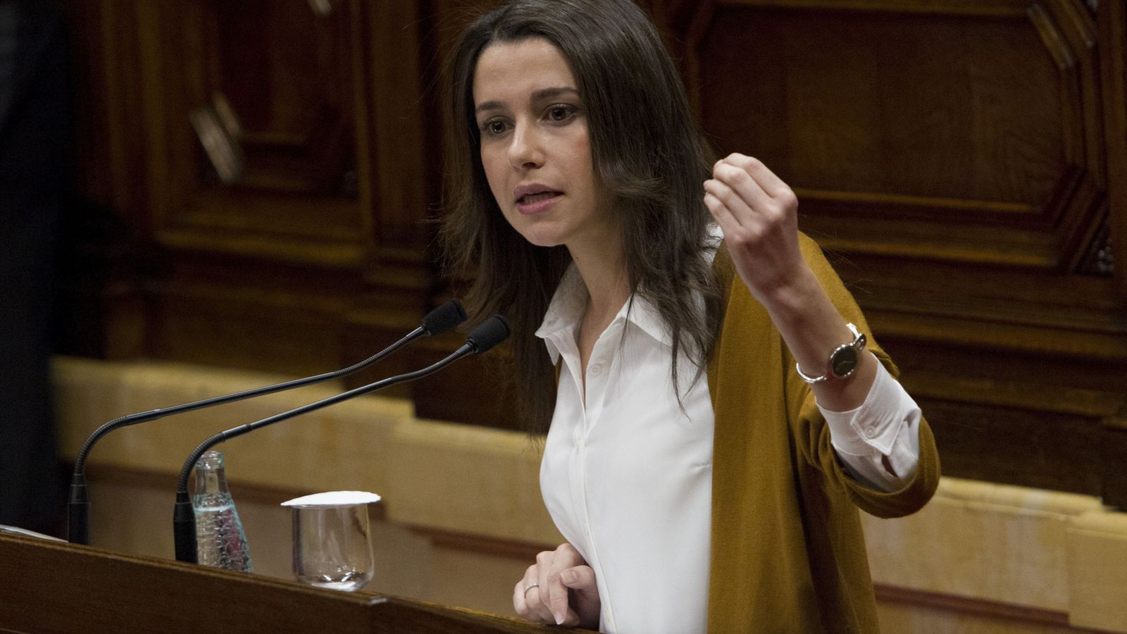 Foto: La líder de Ciudadanos en Cataluña, Inés Arrimadas. (Efe) 