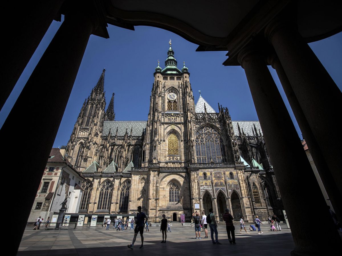 Foto: Imagen de archivo: La catedral de St. Vitus en Praga. (EFE)