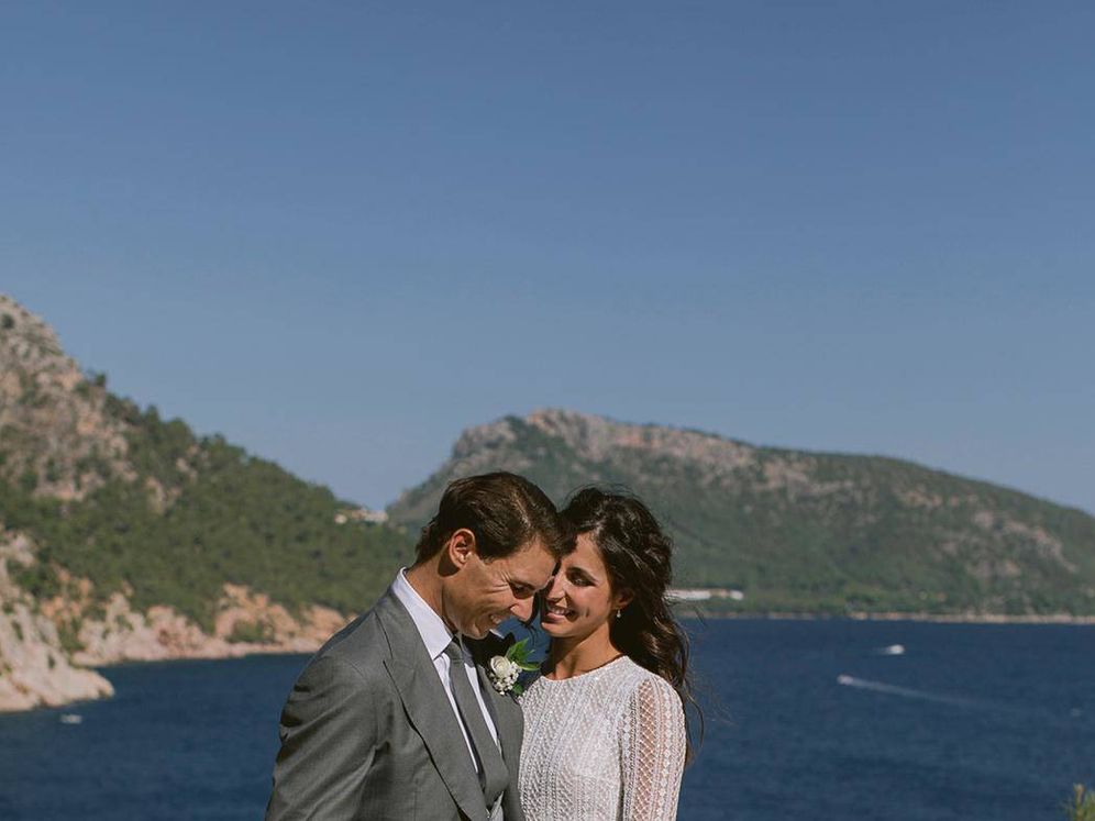 Foto: Rafa Nadal y Xisca Perelló, recién casados. (Fundación Rafa Nadal)
