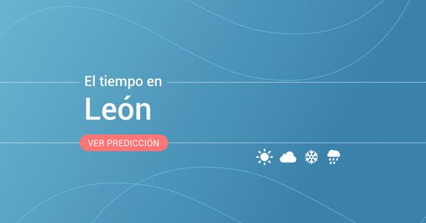 Foto: El tiempo en León. (EC)