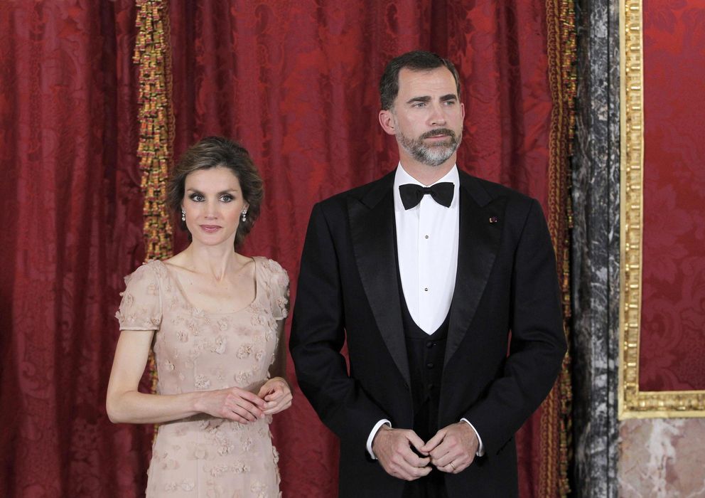 Foto: Los Príncipes de Asturias, Doña Letizia y Don Felipe de Borbón (EFE)
