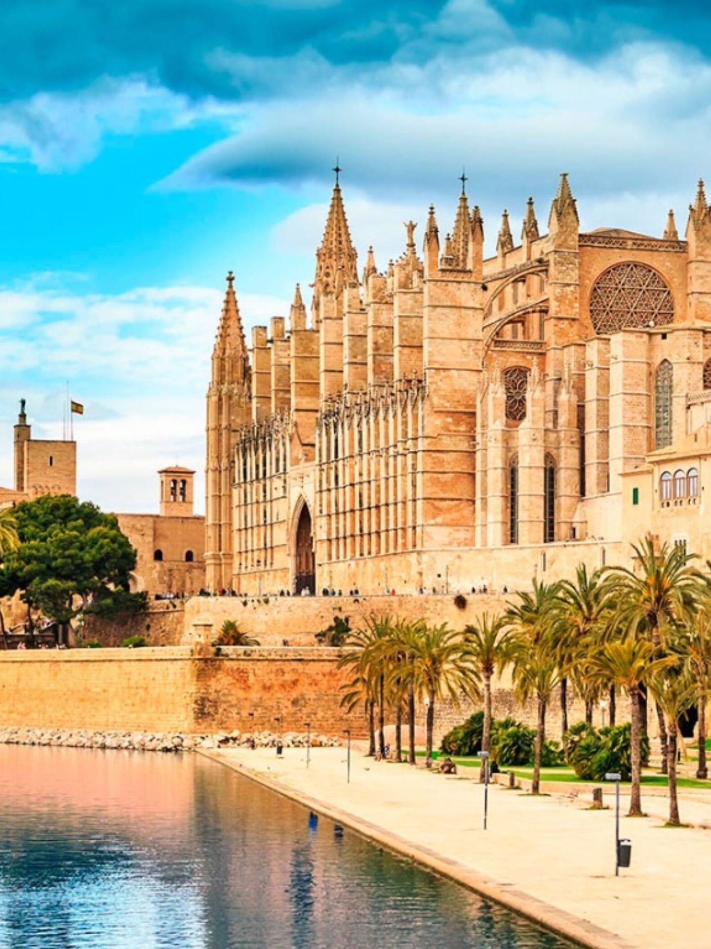 Descubre las catedrales de España, como la catedral de Palma de Mallorca. (Cortesía/Oficina de Turismo de España)