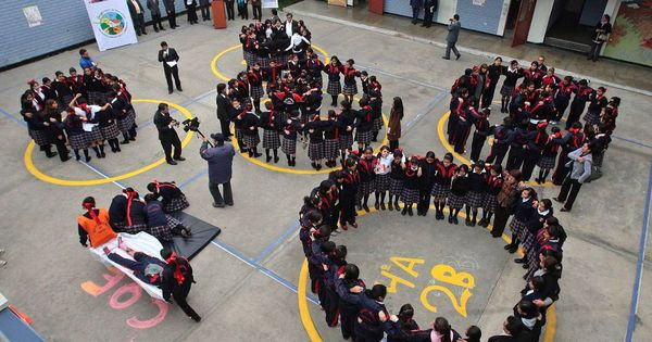 Foto: Un círculo sin fin. (EFE/Juan Carlos Guzmán)