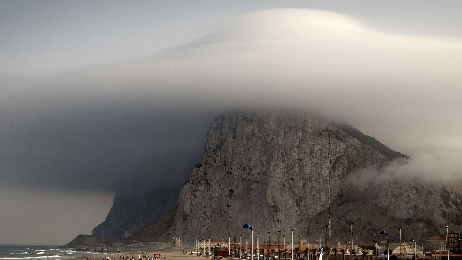 Foto: Vista general del peñón de Gibraltar. (EFE)