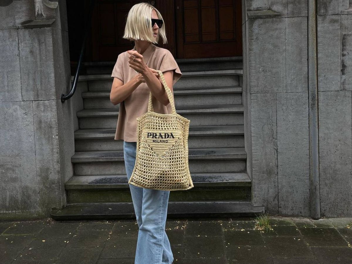Foto: La insider Linda Tol con el bolso de Prada. (Instagram @lindatol_)