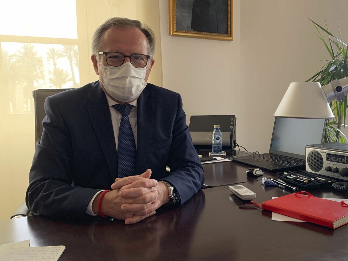 Foto: El presidente de Melilla, Eduardo de Castro. (EFE)