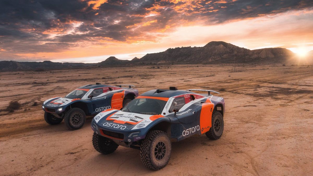 ¿Por qué será tan baja la huella de carbono de los coches de Astara Team en el Rally Dakar?
