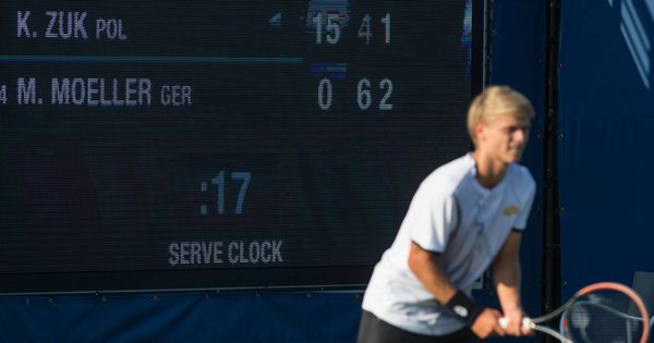 Foto: El reloj de saque ha sido probado en el US Open en las dos últimas ediciones. (Imago)