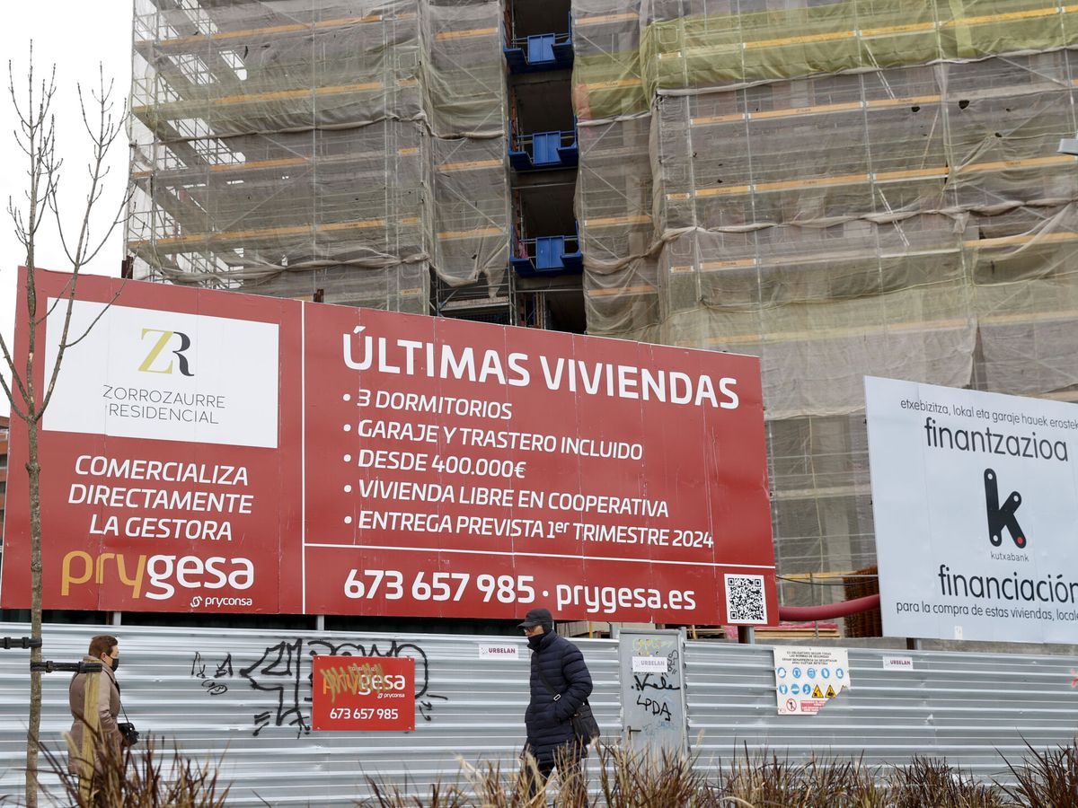 Foto: El euríbor se sitúa ya en máximos desde 2008 y ahoga a los hipotecados. (EFE/Luis Tejido)