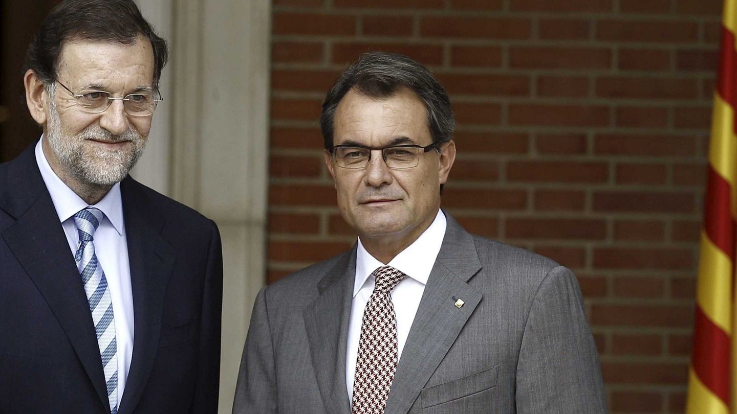 Mariano Rajoy y Artur Mas en su último encuentro en La Moncloa. (EFE)