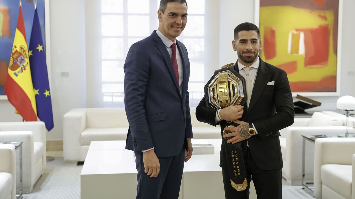 Pedro Sánchez contesta a Ilia Topuria y cumplirá su segundo sueño tras convertirse en campeón de la UFC