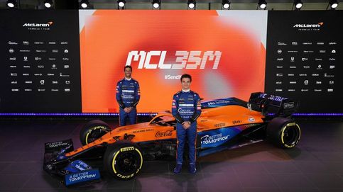 McLaren presenta su nuevo MCL35M con  Mercedes y un Daniel Ricciardo que se sale