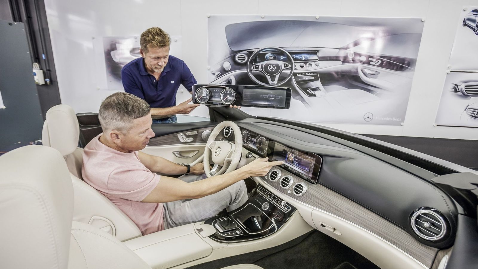 Foto: Interior del nuevo Mercedes Clase E
