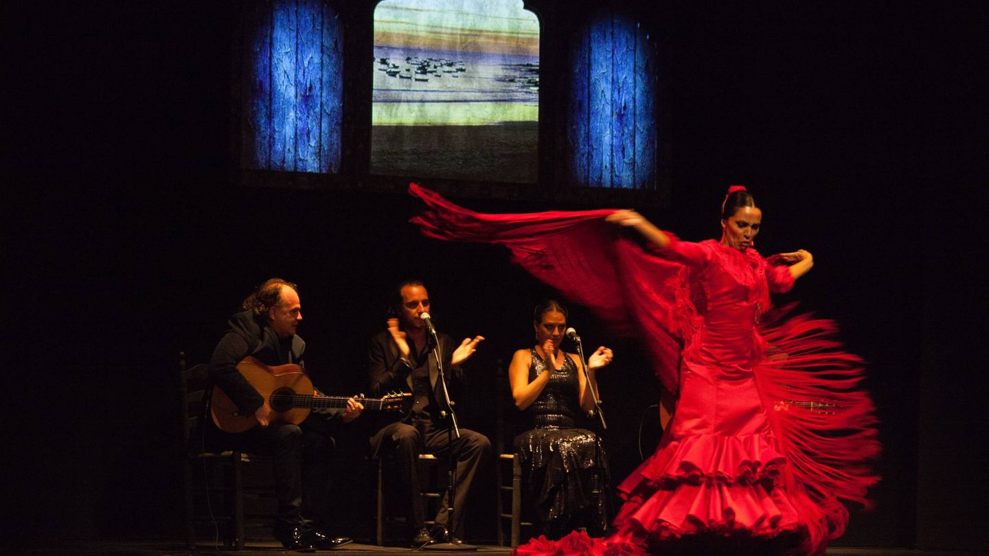 El flamenco encandila a los niños. En la imagen, Úrsula Moreno.