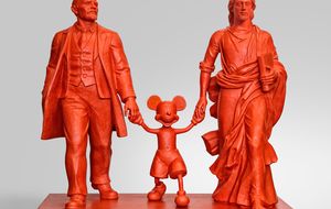 Lenin, Mickey Mouse y Cristo, de la mano