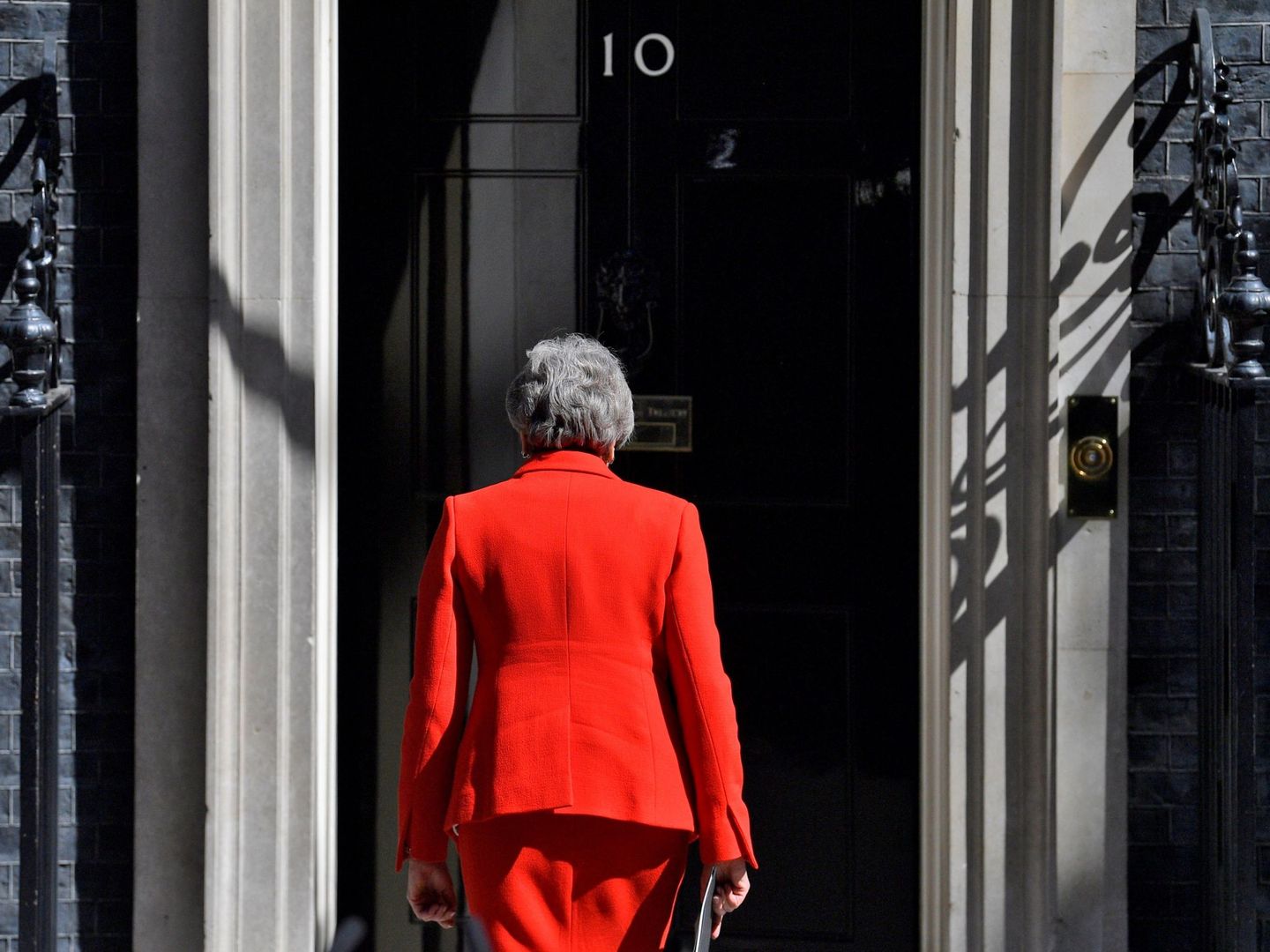 La primera ministra británica, Theresa May. (EFE)