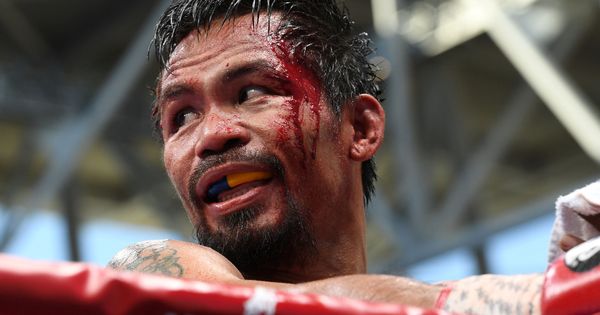 Foto: En la imagen, Manny Pacquiao durante su pelea con Jeff Horn. (Reuters)