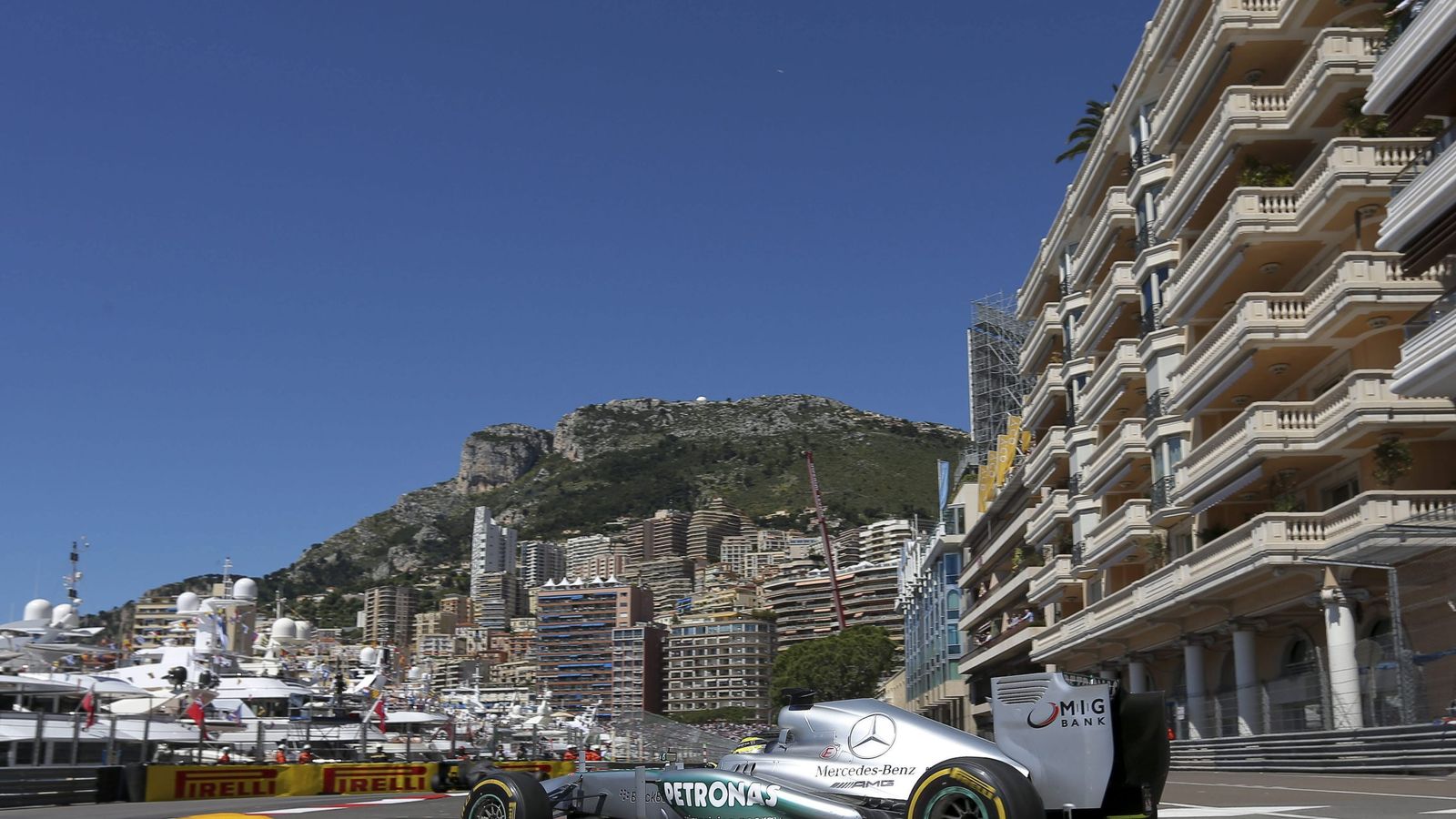 Foto: La particular carrera urbana del GP de Mónaco.