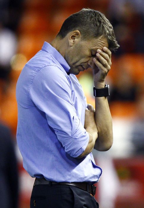 Foto: Miroslav Djukic, entrenador del Valencia.