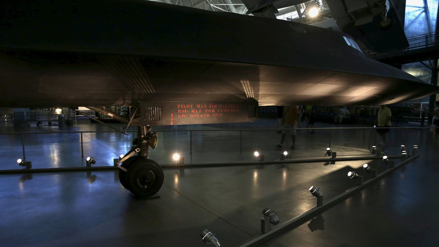 La panza del SR-71.