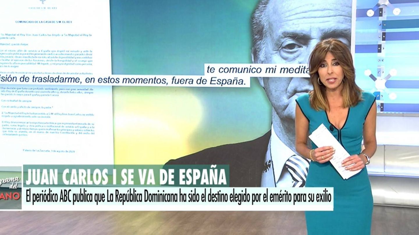 Ana Terradillos, en 'El programa del verano'. (Mediaset)