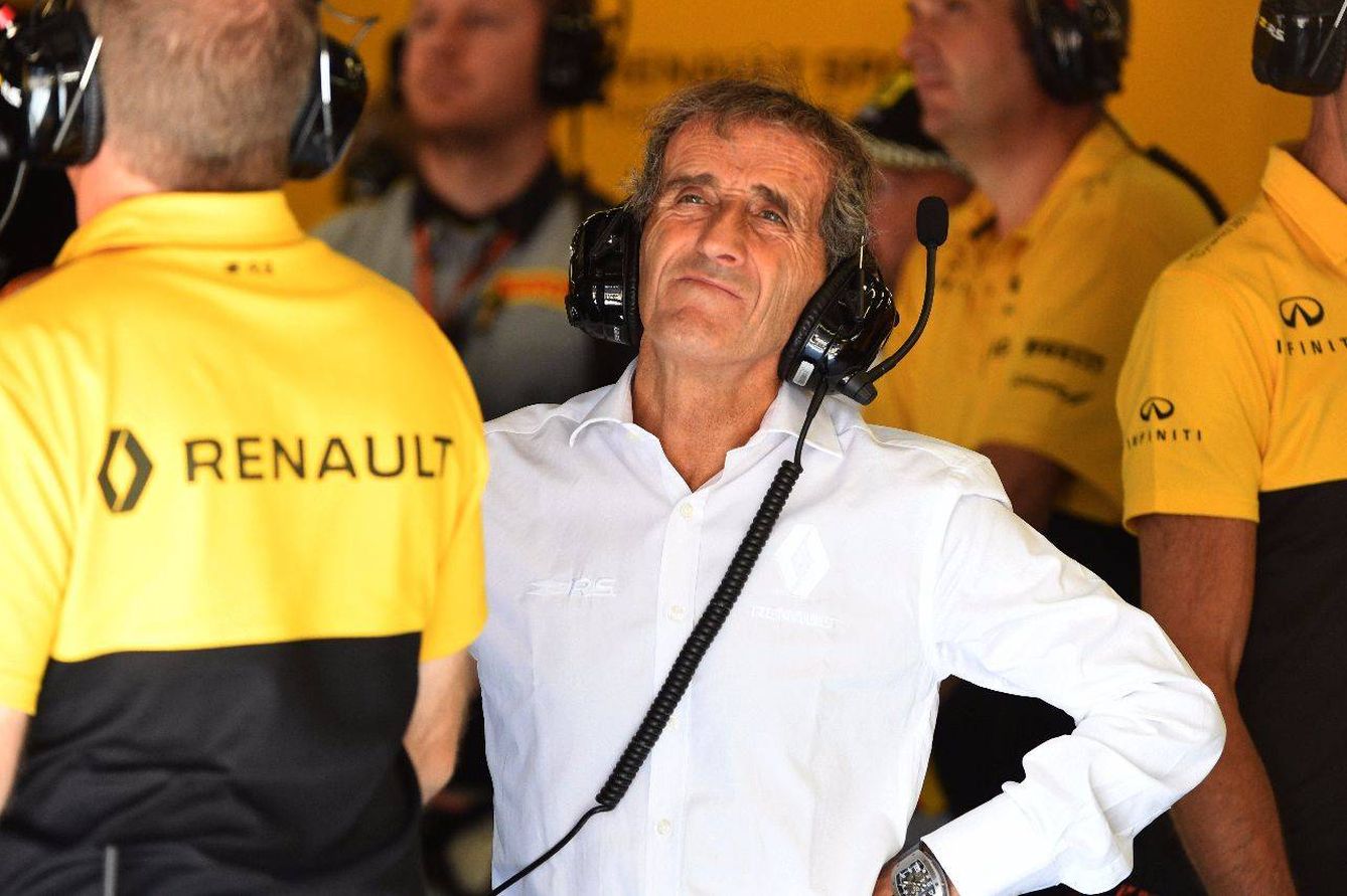 Alain Prost, tetracampeón del mundo, valoró de forma positiva la actuación de Carlos Sainz. (Renault)