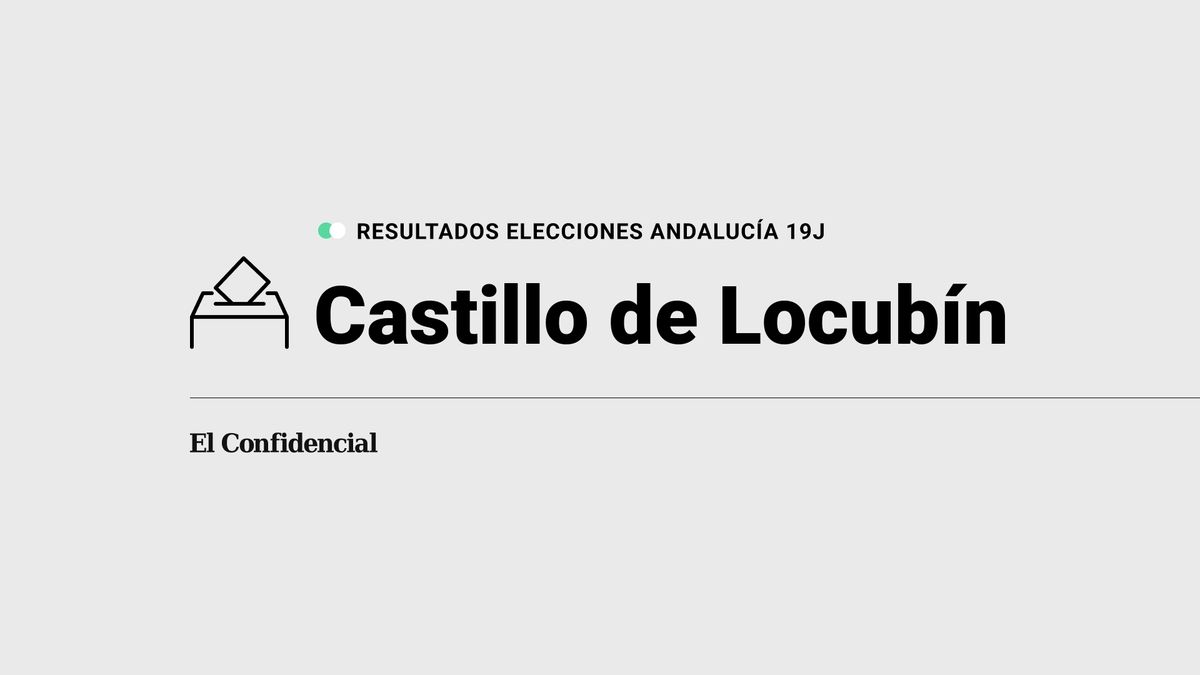 Resultados en Castillo de Locubín de elecciones Andalucía 2022 con el 100% escrutado