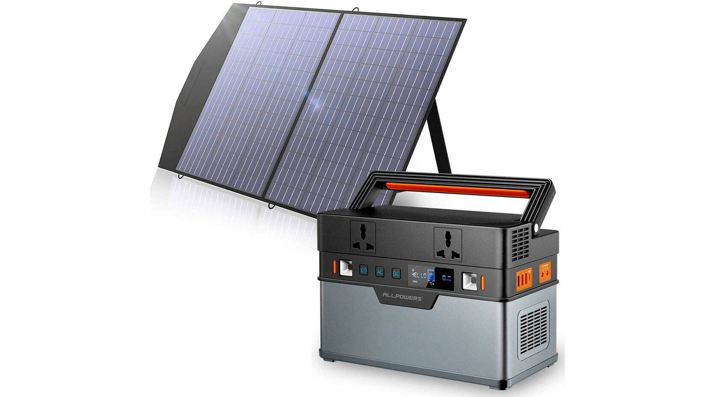 Generador eléctrico Solar pequeño y portátil