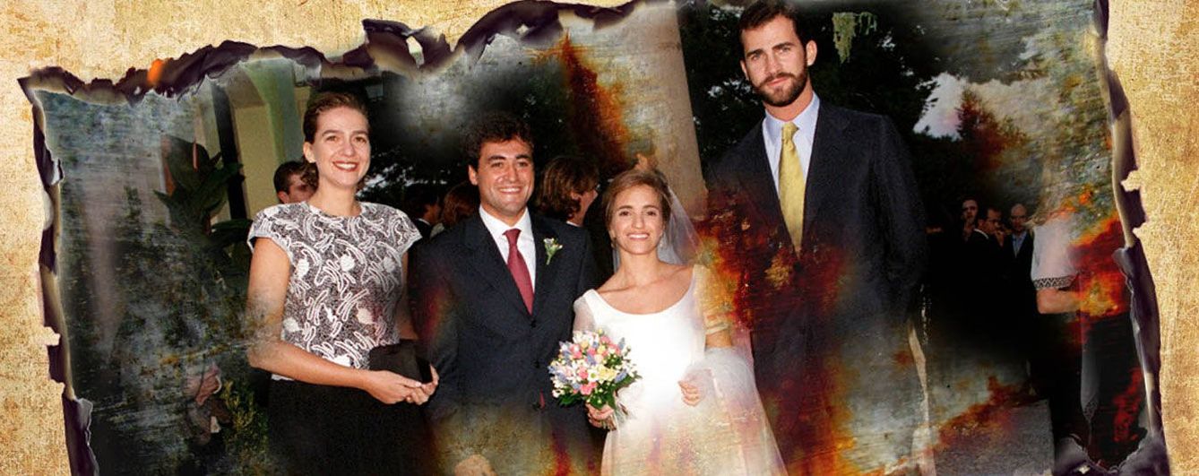Foto: Don Felipe y Doña Cristina en la boda de Pepote Ballester