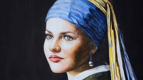 La princesa Leonor, retratada como 'La joven de la perla': la nueva obra del pintor de 'Las meninas del siglo XXI'
