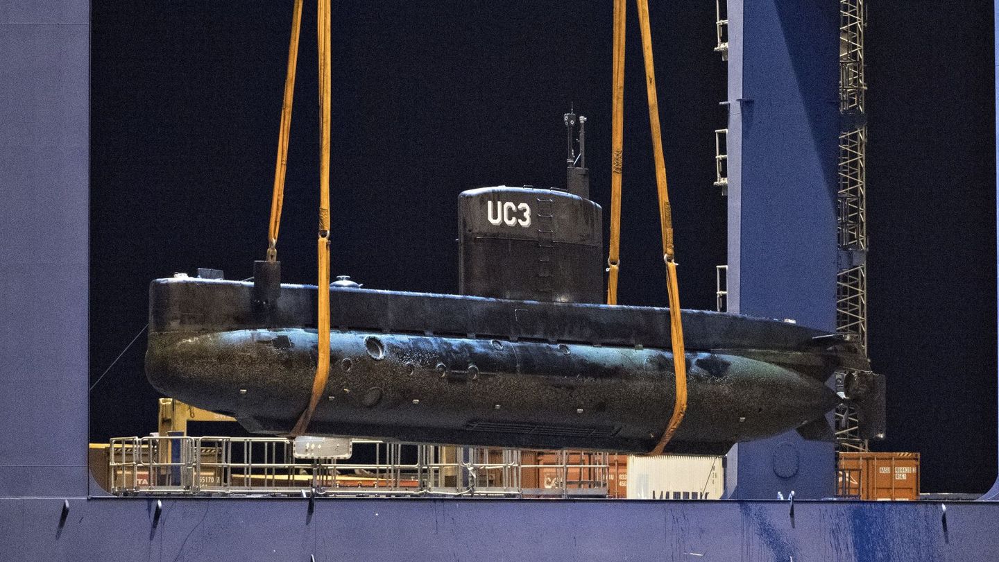 UC3 'Nautilus', el submarino de Madsen. (EFE)