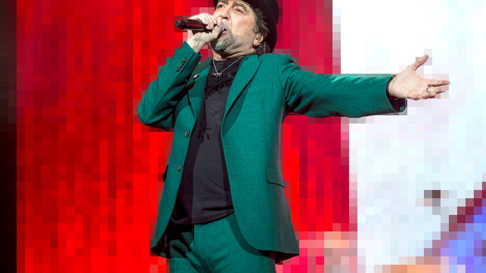 Foto: El cantante Joaquín Sabina.