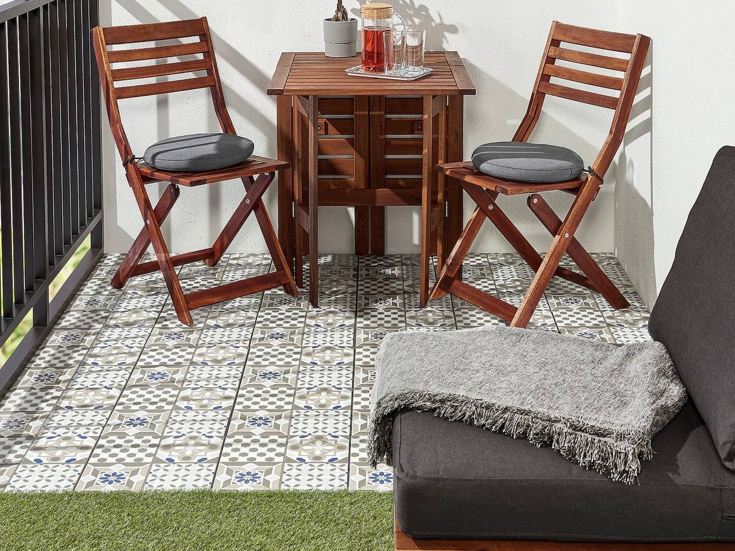 Puedes crear estilosas combinaciones con estos dos suelos de Ikea. (Cortesía)