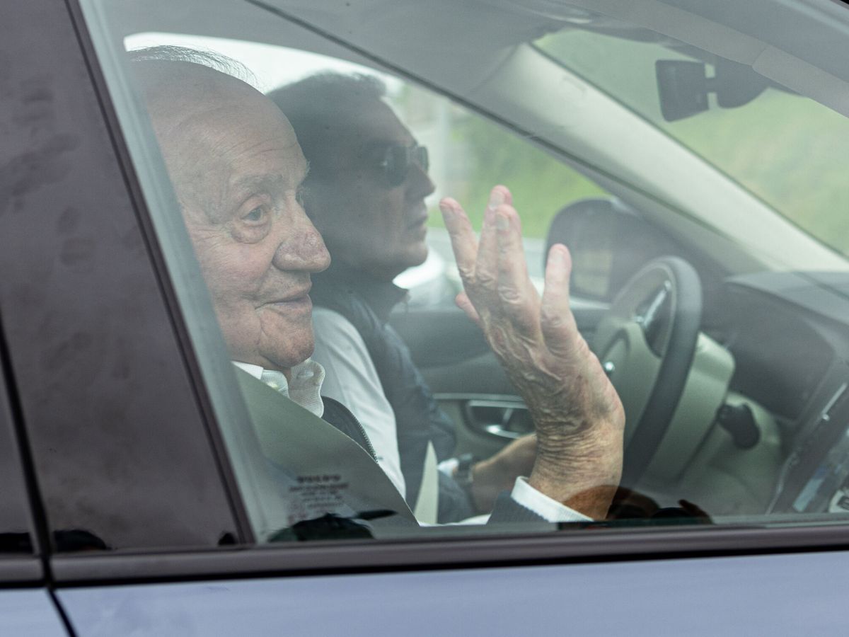 Foto: La última visita de Juan Carlos I a España. (Europa Press/Helena Fernández)
