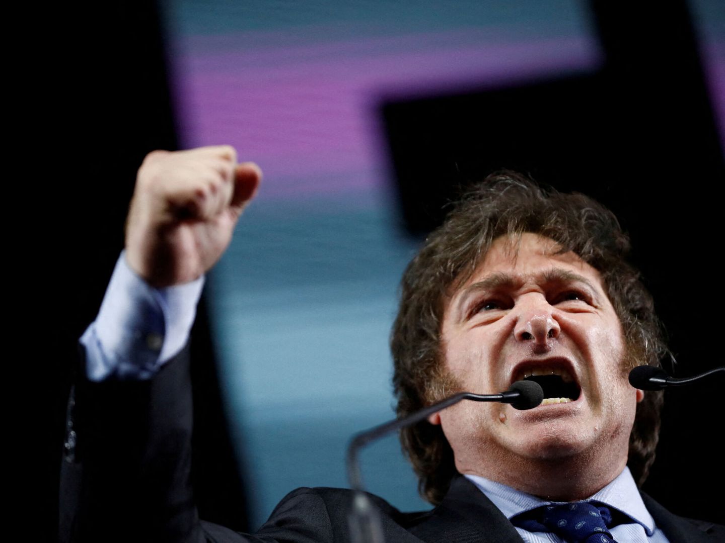 El candidato a la presidencia de Argentina, Javier Milei. (Reuters/ Agustin Marcarian)