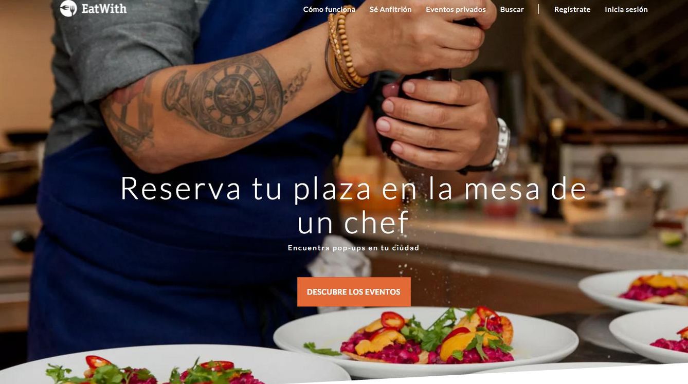 EatWhit es una plataforma para unir chefs con comensales