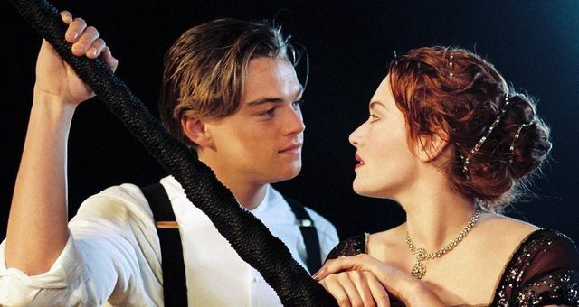 DiCaprio y Kate Winslet, en una imagen de 'Titanic'. 