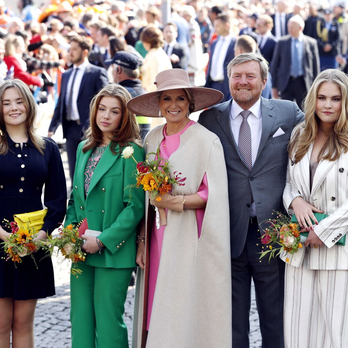 La princesa Alexia celebra el 54th cumpleaños del rey durante el Día del  Rey (Koningsdag) 2021 en Eindhoven, Países Bajos. (Foto de DPPA/Sipa USA  Fotografía de stock - Alamy