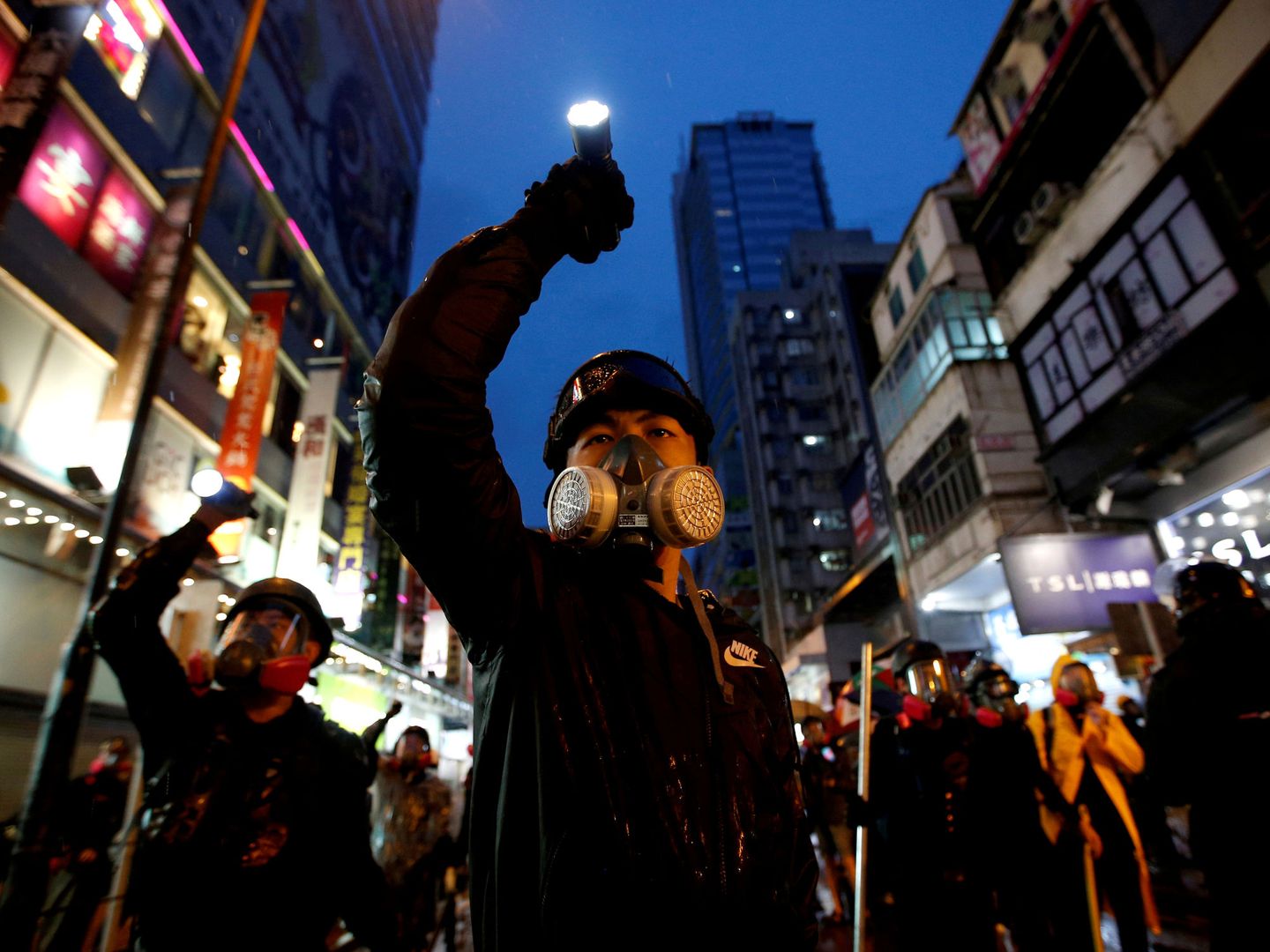 Foto de archivo de las protestas en Hong Kong, en agosto de 2019. (Reuters)
