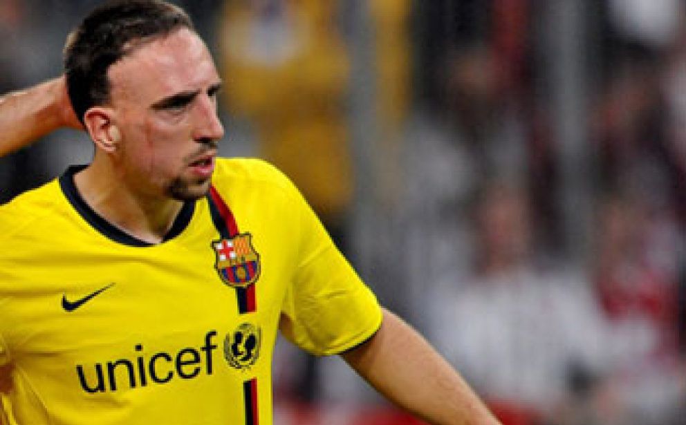 Foto: Ribéry: "Por supuesto, a qué jugador no le gustaría jugar para el Barça"