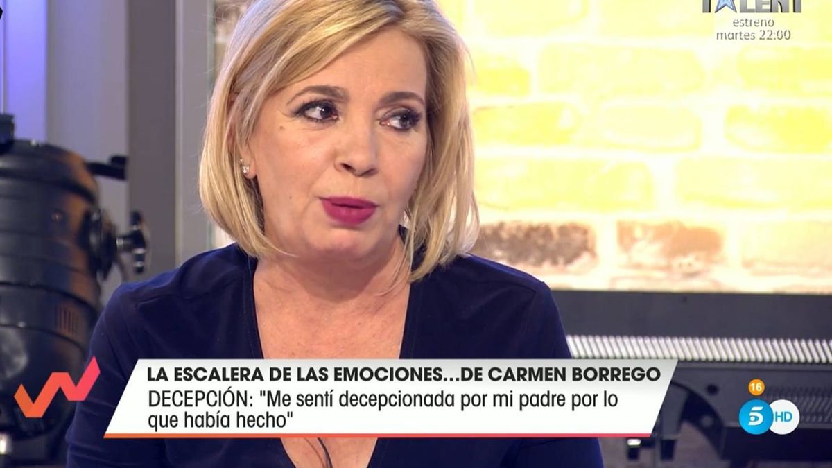'Viva la vida' | Carmen Borrego habla públicamente sobre el suicidio de su padre: "Tras la culpa llega la decepción"