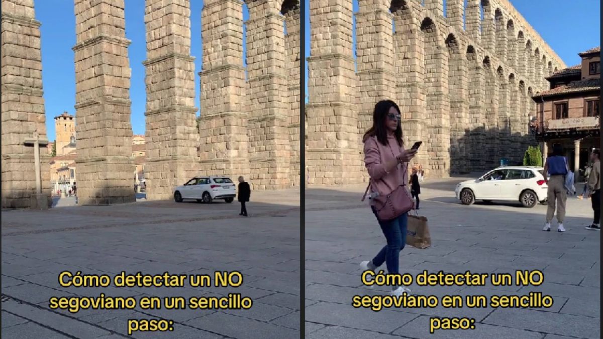 Ve lo que hace un turista en el Acueducto de Segovia y su reacción lo dice todo