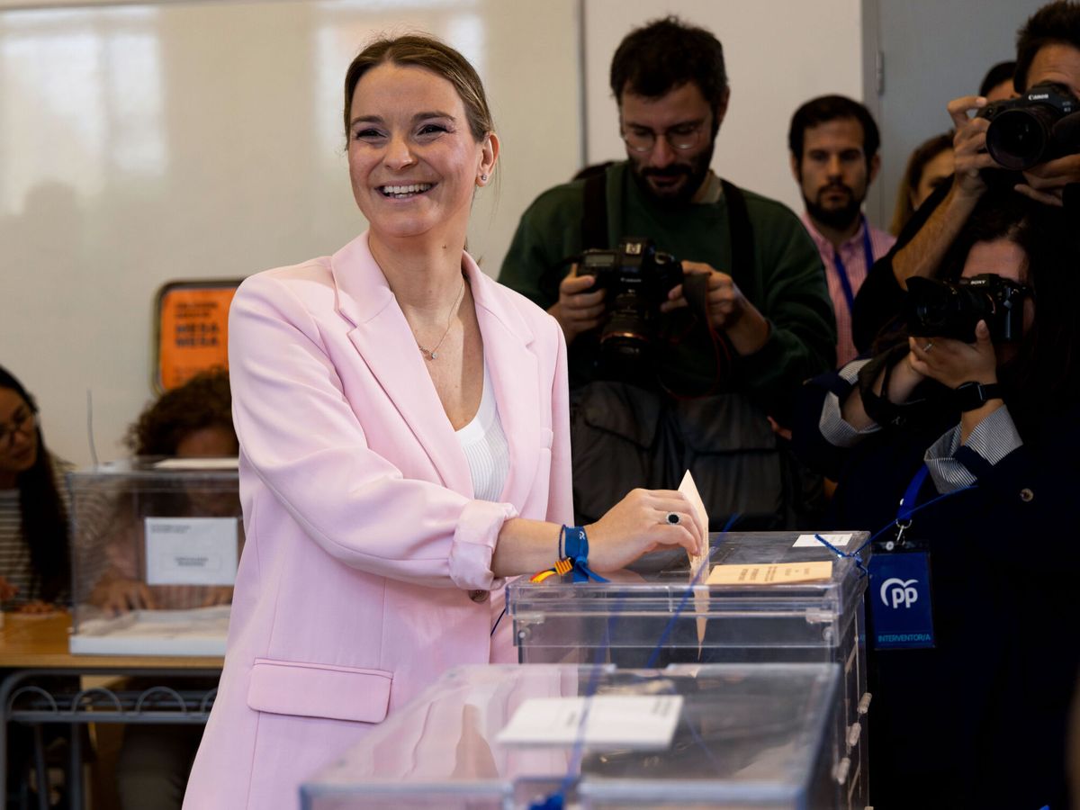 Foto: La candidata del PP balear, Marga Prohens. (EFE/Cati Cladera)