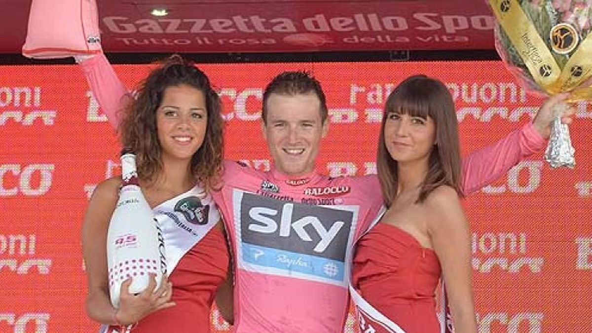 El Team Sky voló en el Giro y colocó a Puccio de líder en lugar de Wiggins
