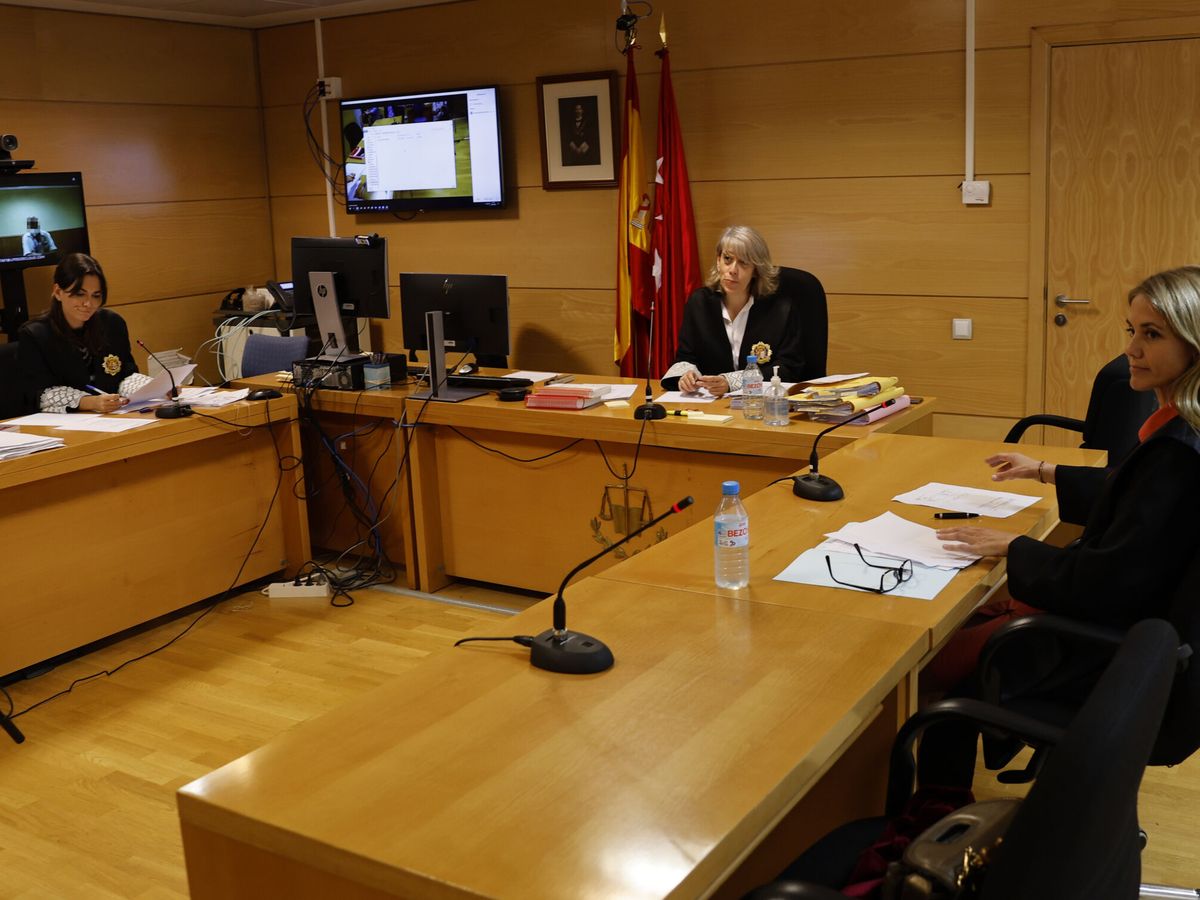 Foto: Un juzgado de lo Penal madrileño juzgó en octubre de 2022 a Constantín Gabriel Dumitru, presunto autor del robo. (EFE/Sergio Pérez)
