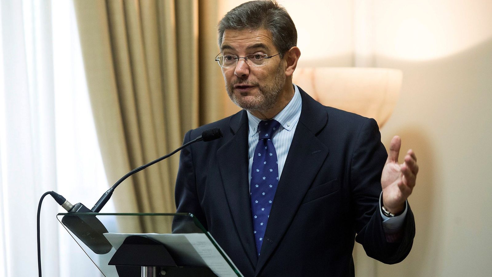 Foto: Rafael Catalá, ministro de Justicia. (EFE)