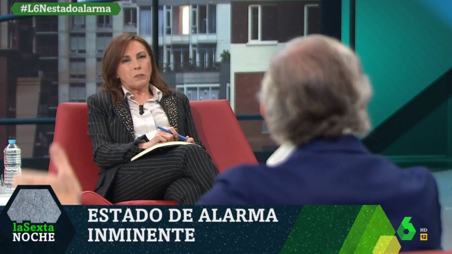 Angélica Rubio, en 'La Sexta noche'. (Atresmedia).